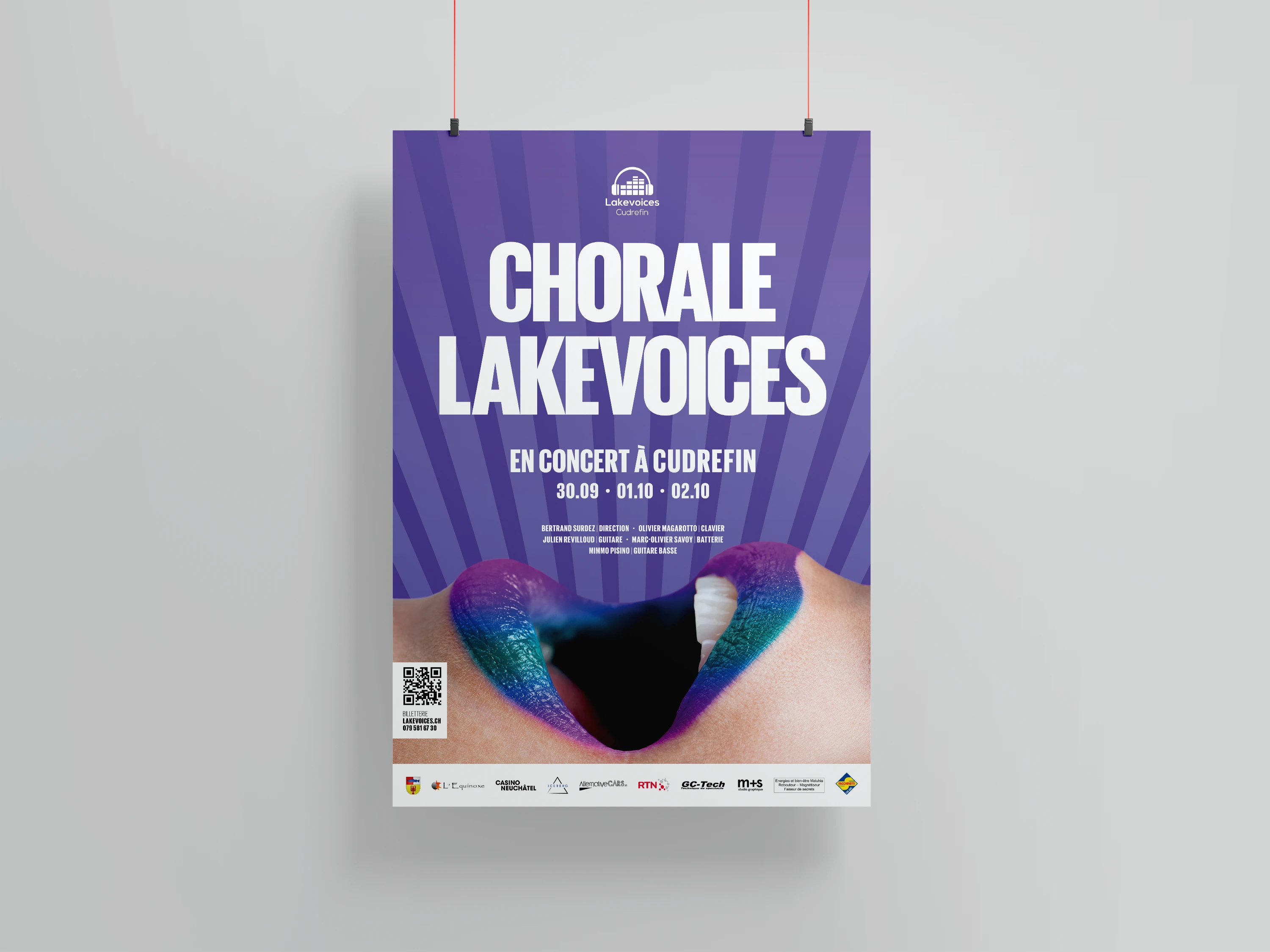 L'affiche de Lakevoices Cudrefin.