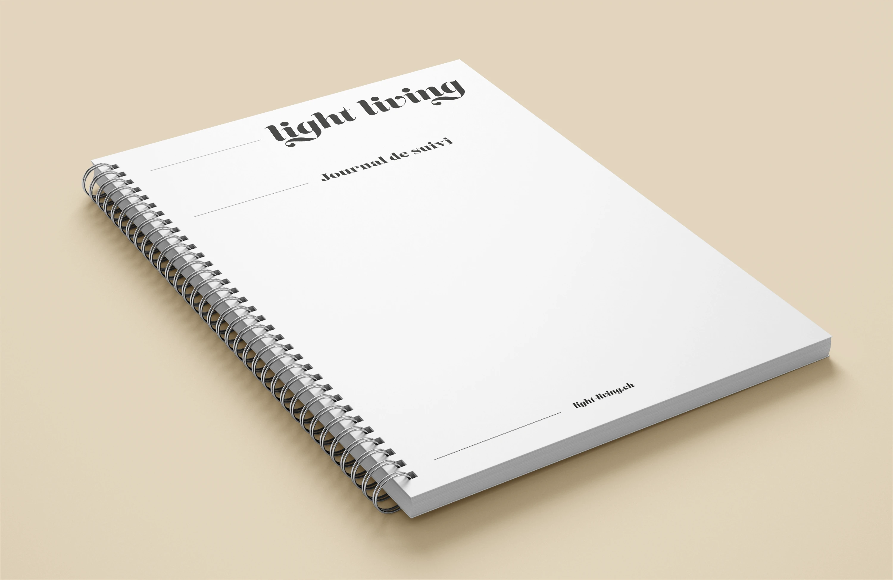 Light Living, le carnet fermé.