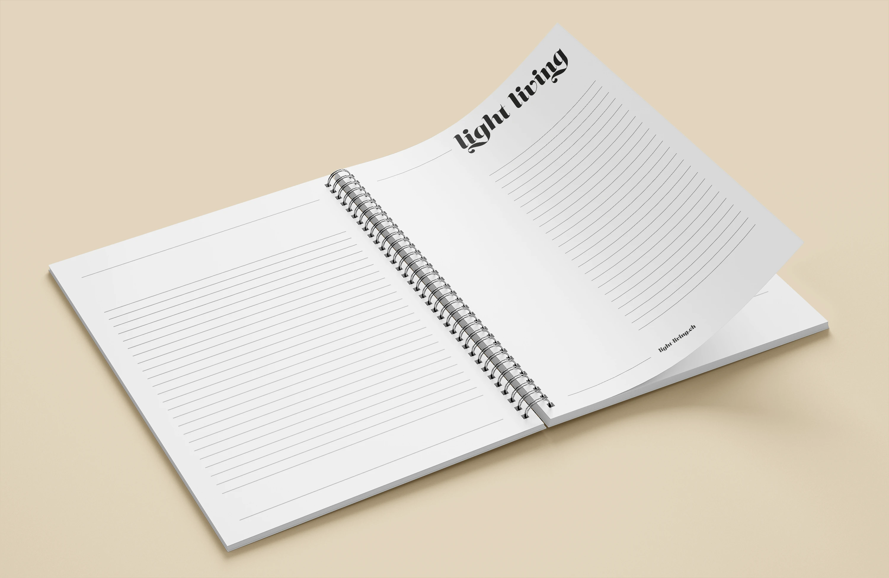 Light Living, le carnet ouvert.