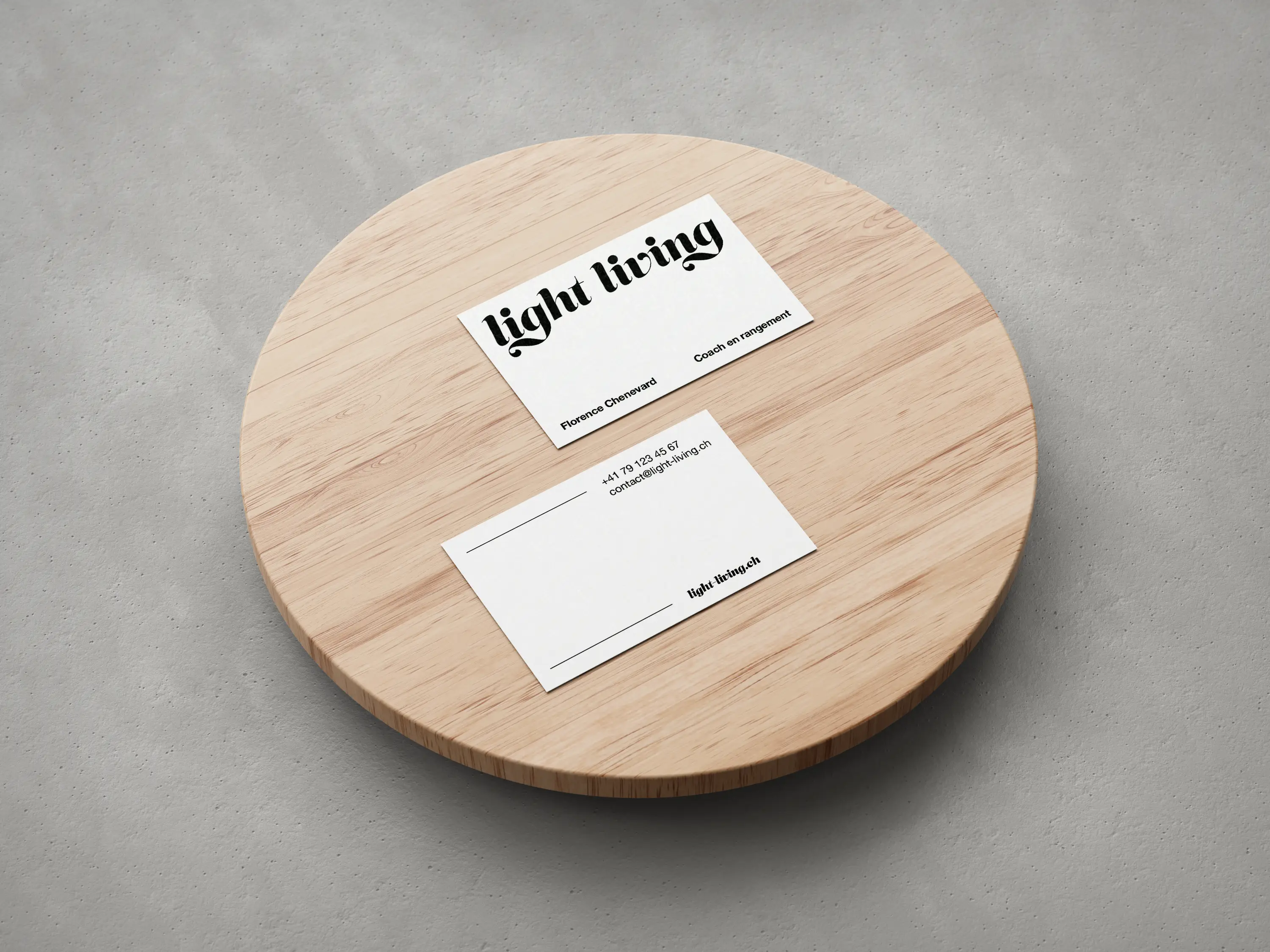 Light Living, la carte de visite.